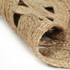 Handmade Rug Braided Jute 90 cm