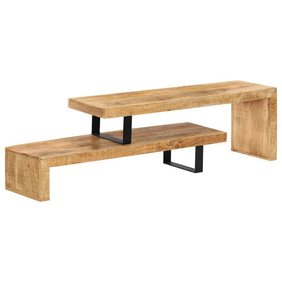 alt="TV Stand Solid Mango Wood"