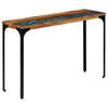 alt="Console Table 120x35x76 cm Solid Reclaimed Wood"