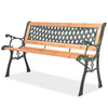 alt="Garden Bench 122 cm Wood"