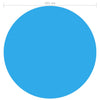Floating Round PE Solar Pool Film 455 cm Blue
