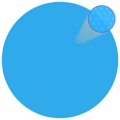 alt="Floating Round PE Solar Pool Film 455 cm Blue"