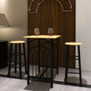 alt="Breakfast/Dinner Table Dining Set MDF with Black"
