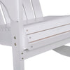 Garden Rocking Chair Wood White
