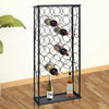 alt="Wine Rack for 28 Bottles Metal"