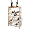 alt="Wine Rack for 25 Bottles Wood"