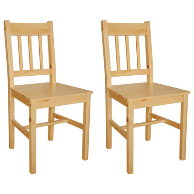 alt="Dining Chairs 2 pcs Pinewood""
