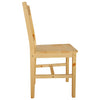 Dining Chairs 2 pcs Pinewood