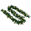 Christmas Garland with LED Lights 10 m
