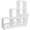 Staircase Bookcase/Display Shelf 107 cm White