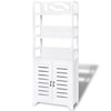Bathroom Cabinet Albuquerque Wood White 46x24x117.5 cm