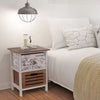 alt="Bedside Cabinets 2 pcs Wood"
