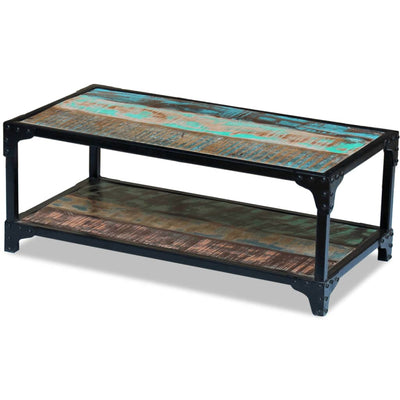 alt="Coffee Table Solid Reclaimed Wood"