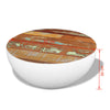 Bowl Shaped Coffee Table Solid Reclaimed Wood 60x60x30 cm
