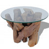 Coffee Table Solid Teak 60 cm