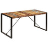 alt="Dining Table 160x80x75 cm Solid Reclaimed Wood"