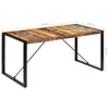 Dining Table 160x80x75 cm Solid Reclaimed Wood