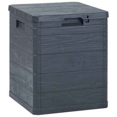 alt="Garden Storage Box 90 L Anthracite""