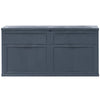Garden Storage Box 320 L Black