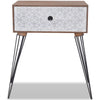 Nightstands with Drawer 2 pcs Brown