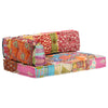 alt="Pouffe Patchwork Fabric"