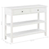 Sideboard White 110x35x80 cm MDF