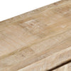 TV Cabinet 110x35x46 cm Solid Mango Wood