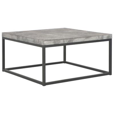 alt="Coffee Table 75x75x38 cm Concrete Look"