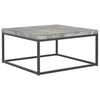 alt="Coffee Table 75x75x38 cm Concrete Look"
