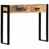 alt="Console Table 90x30x75 cm Solid Mango Wood"
