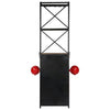 Tractor Wine Cabinet 49x32x183 cm Solid Mango Wood