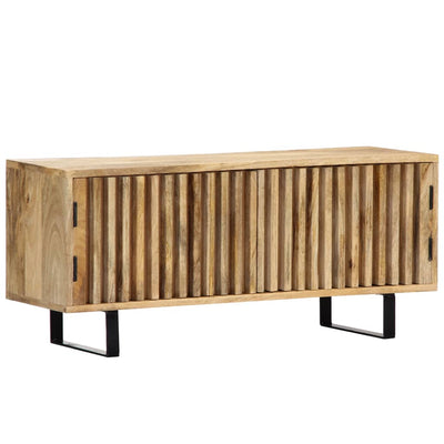 alt="TV Cabinet 90x30x40 cm Solid Mango Wood"