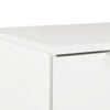 Sideboard High Gloss White 71x35x76 cm Chipboard