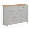 Sideboard Grey 112x35x81 cm