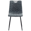 Dining Chairs 4 pcs Black Faux Leather