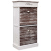alt="Shoe Cabinet Brown 50x28x98 cm Paulownia Wood"