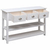 Sideboard White 115x30x76 cm Wood