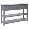 Sideboard Grey 115x30x76 cm Wood