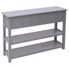 Sideboard Grey 115x30x76 cm Wood