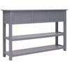 Sideboard Grey 115x30x76 cm Wood