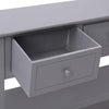 Sideboard Grey 115x30x76 cm Wood