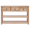 Sideboard Natural 115x30x76 cm Wood