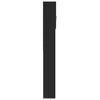 Washing Machine Cabinet Black 64x25.5x190 cm Chipboard