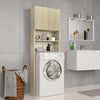 alt="Washing Machine Cabinet Sonoma Oak 64x25.5x190 cm Chipboard"