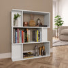 alt="Book Cabinet/Room Divider White 80x24x96 cm Chipboard"