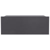 Floating Nightstands 2 pcs Grey 40x30x15 cm Chipboard