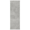 Wall Shelves Concrete Grey 104x20x58.5 cm Chipboard