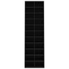 Shoe Cabinet Black 54x34x183 cm Engineered Wood