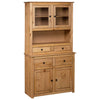 alt="Highboard 93x40.5x180 cm Solid Pine Panama Range"