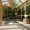 alt="6 Piece Garden Lounge Set with Cushions Poly Rattan Grey"